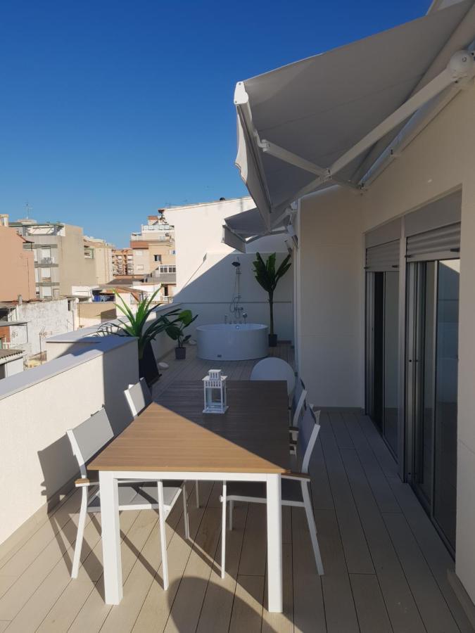 Increible ático con vistas al Mediterraneo. Wifi!! Puerto de Sagunto Exterior foto